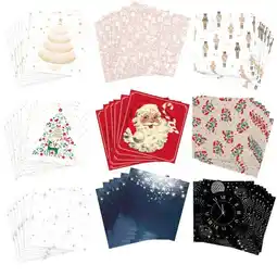 Carrefour Market MESA BELLA Lot de 20 serviettes décorées offre