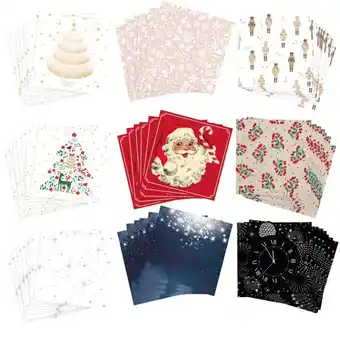 Carrefour Market MESA BELLA Lot de 20 serviettes décorées offre