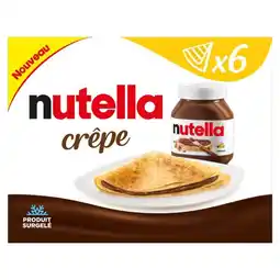 Carrefour Market NUTELLA Crêpes surgelées offre