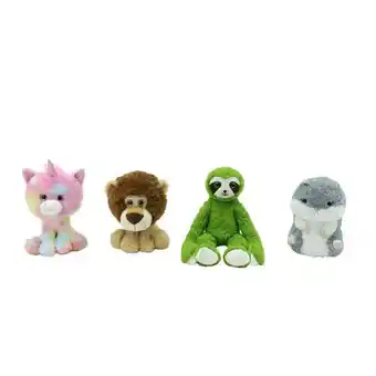 Carrefour Au choix parmi ces 4 peluches : Hamster ou Paresseux ou Lion ou Licorne offre