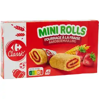 Carrefour CARREFOUR CLASSIC' Mini Rolls offre