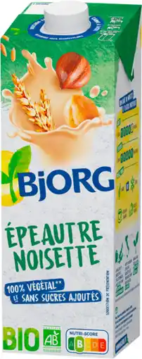 Carrefour BJORG SUR TOUTES LES BOISSONS VÉGÉTALES offre
