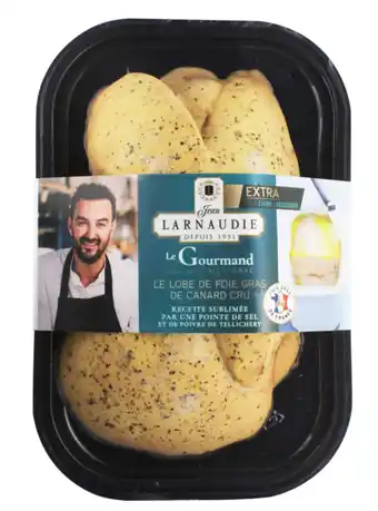 Carrefour JEAN LARNAUDIE Foie gras de canard cru offre