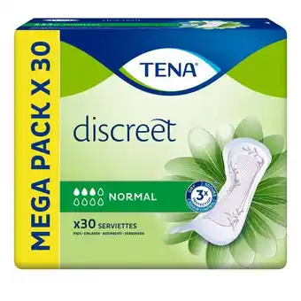 Carrefour TENA DISCREET Protections pour fuites urinaires Méga Pack offre