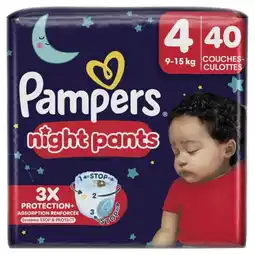 Carrefour PAMPERS Couches-Culottes offre