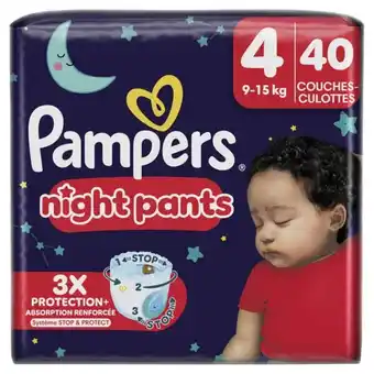 Carrefour PAMPERS Couches-Culottes offre