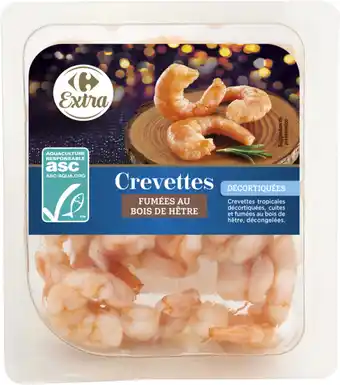 Carrefour CARREFOUR EXTRA SUR TOUTES LES CREVETTES offre