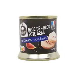 Carrefour CARREFOUR ORIGINAL Bloc de foie gras de canard offre