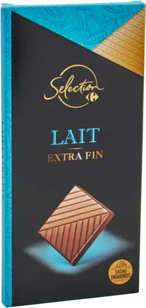 Carrefour CARREFOUR SELECTION SUR TOUTES LES TABLETTES DE CHOCOLAT offre