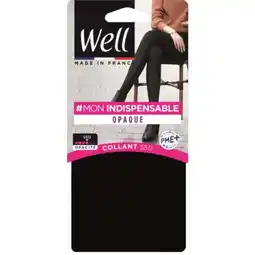 Carrefour WELL Collant Opaque Mon Indispensable Opaque offre