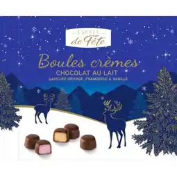 Carrefour ESPRIT DE FÊTE Boules crèmes offre