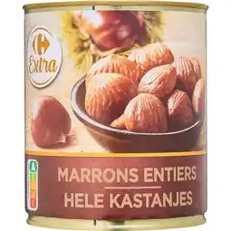 Carrefour CARREFOUR EXTRA Marrons entiers offre