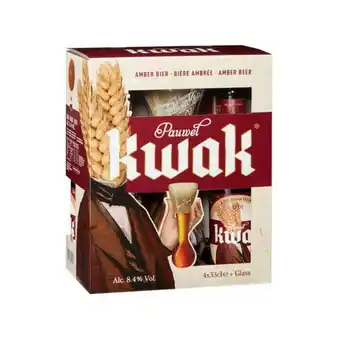 Carrefour KWAK Coffret bière offre
