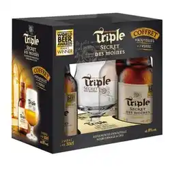 Carrefour TRIPLE SECRET DES MOINES Coffret bières offre
