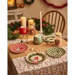 Carrefour CARREFOUR HOME Lot de 4 assiettes à dessert Gnome offre