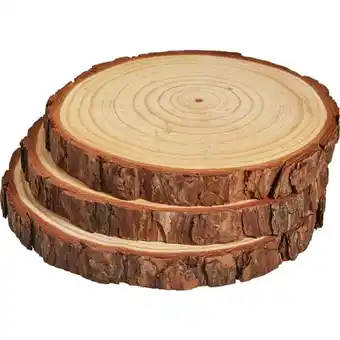 Carrefour CARREFOUR HOME Rondin de bois décoratif offre