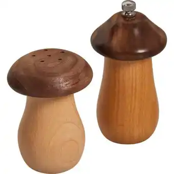 Carrefour CARREFOUR HOME Salière ou poivrière champignon offre