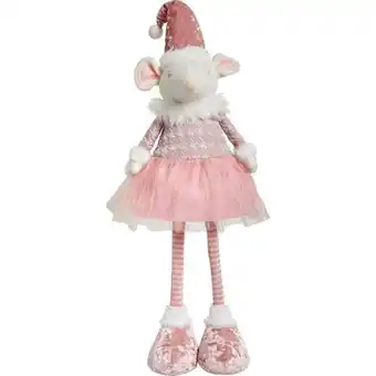 Carrefour La décoration souris ballerine sur ressort offre