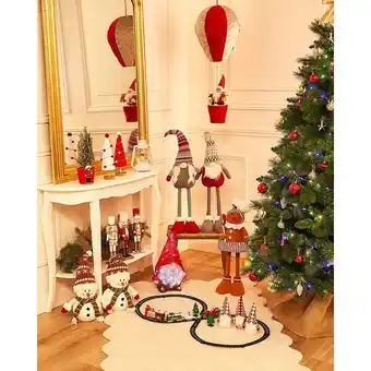 Carrefour Père Noël dans sa montgolfière offre