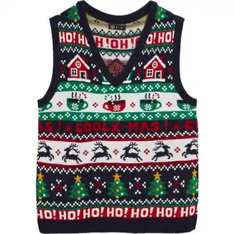 Carrefour TEX Pull sans manche femme Noël offre