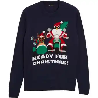 Carrefour TEX Pull de Noël homme offre