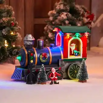 Carrefour Train animé LED offre