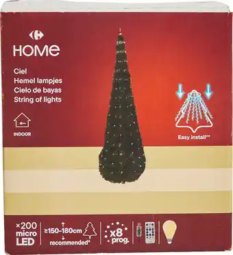 Carrefour Ciel de LED multicolores n°SL1 offre