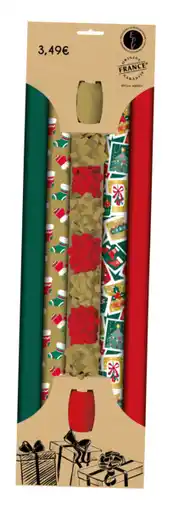 Carrefour Kit 4 rouleaux tendance offre