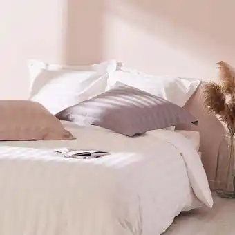 Carrefour TEX HOME Linge de lit Satin 80 offre