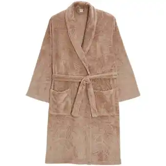 Carrefour TEX HOME Peignoir Leaf offre