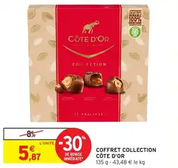 Intermarché Coffret collection côte d'or offre