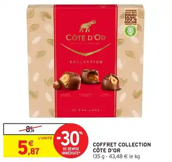 Intermarché Coffret collection côte d'or offre