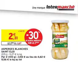Intermarché Asperges blanches saint eloi offre