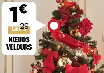 Centrakor Nœeuds velours offre