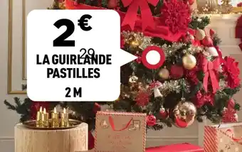 Centrakor La guirlande pastilles 2m offre