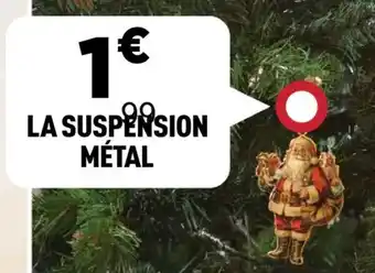 Centrakor La suspension métal offre