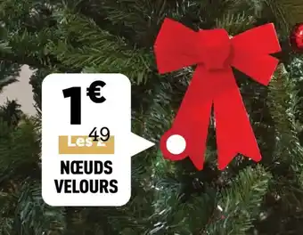 Centrakor Nœeuds velours offre