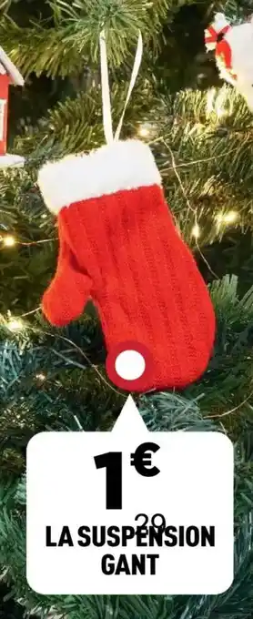 Centrakor La suspension gant offre