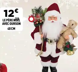 Centrakor Le père nobl avec ourson 40 cm offre
