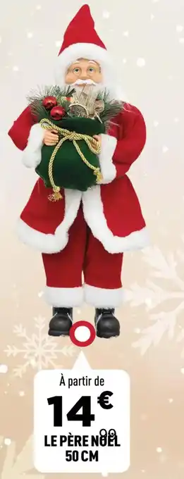 Centrakor Le père noel 50 cm offre
