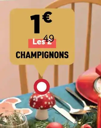 Centrakor Champignons offre