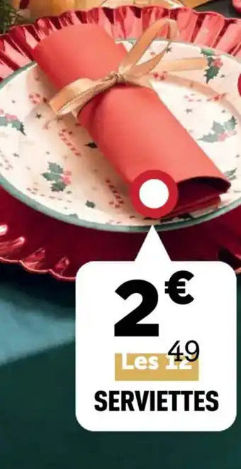 Centrakor Serviettes offre