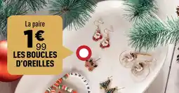 Centrakor Les boucles d'oreilles offre