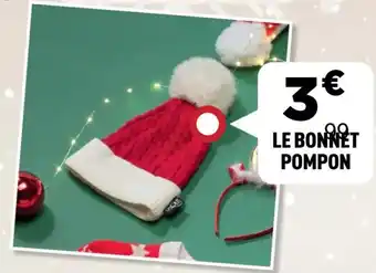 Centrakor Le bonnet pompon offre