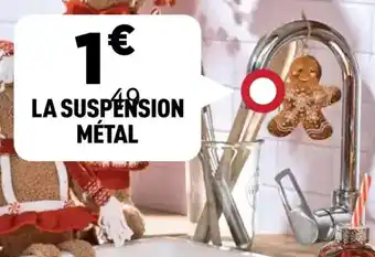 Centrakor La suspension métal offre