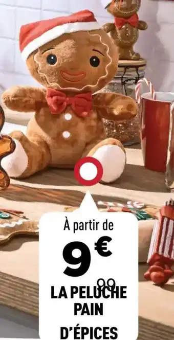 Centrakor La peluche pain d'épices offre