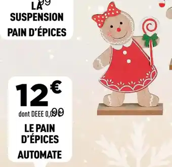 Centrakor Le pain d'épices automate offre