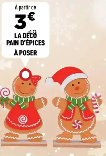 Centrakor La déc pain d'épices à poser offre