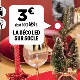 Centrakor La déco led sur socle offre