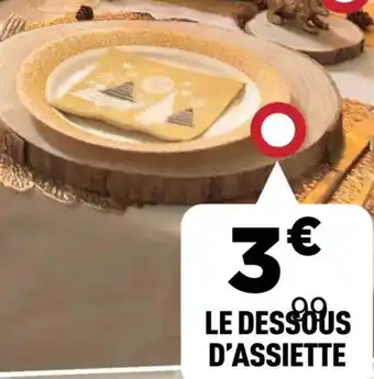 Centrakor Le dessous d'assiette offre